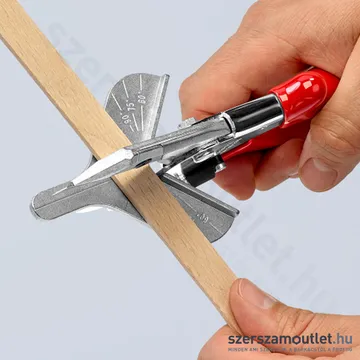 KNIPEX Sarokvágó olló műanyag és gumi profilokhoz 215mm (94 35 215)