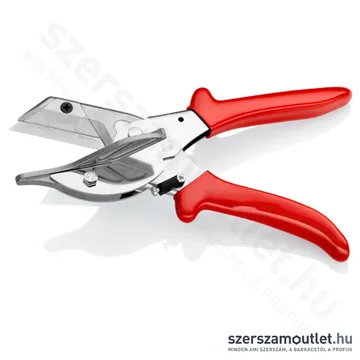 KNIPEX Sarokvágó olló műanyag és gumi profilokhoz 215mm (94 35 215)