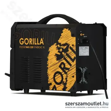 IWELD GORILLA POCKETMIG 230 SYNERGIC XL Hegesztő inverter (50-180A)