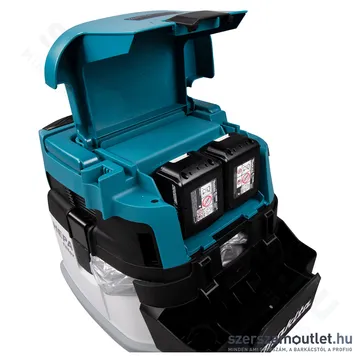 MAKITA DVC157LZX3 AWS Akkus száraz-nedves porszívó (2x18V) (Akku és töltő nélkül!)