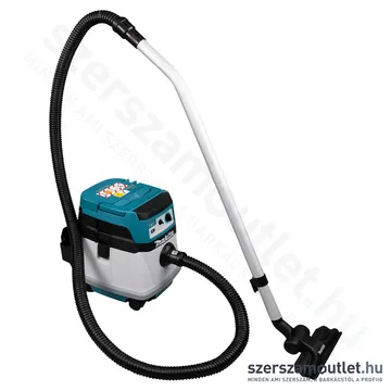 MAKITA DVC157LZX3 AWS Akkus száraz-nedves porszívó (2x18V) (Akku és töltő nélkül!)