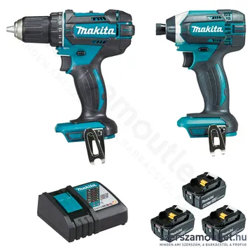 MAKITA DLX2127TJ1 Akkus gépszett (3x5,0Ah/18V)