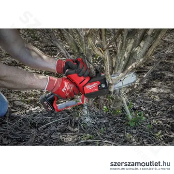 MILWAUKEE M12 FHS-0 Akkus szénkefementes láncfűrész (12V) (Akku és töltő nélkü!l)