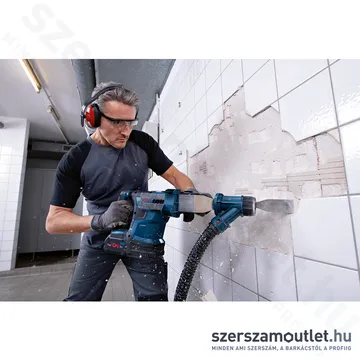 BOSCH GBH 18V-34 CF Akkus fúró-vésőkalapács cseretokmánnyal, kofferben (18V) (Akku és töltő nélkül!)