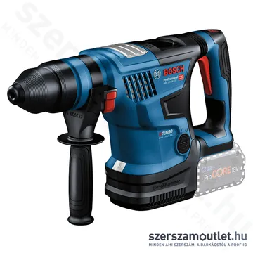 BOSCH GBH 18V-34 CF Akkus fúró-vésőkalapács cseretokmánnyal, kofferben (18V) (Akku és töltő nélkül!)