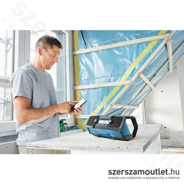 BOSCH GPB 18V-2 SC Akkus rádió (FM/DAB+) (18V) (Akku és töltő nélkül!) (06014A3100)