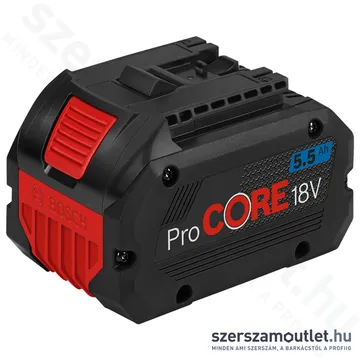 BOSCH PROCORE 18V 5.5AH Li-ion akkumulátor 5,5Ah/18V
