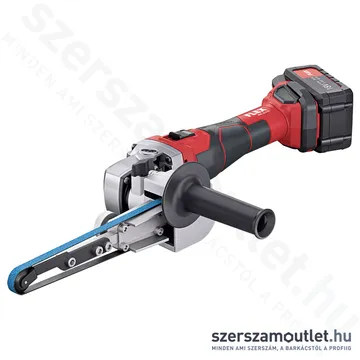 FLEX BME 18.0 EC 5.0 SET Akkus csiszoló (alapgép) TRINOXFLEX, L-BOXX (2x5,0Ah/18V) (504.505)