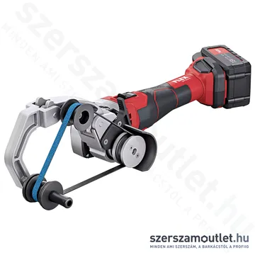 FLEX BME 18.0 EC 5.0 SET Akkus csiszoló (alapgép) TRINOXFLEX, L-BOXX (2x5,0Ah/18V) (504.505)