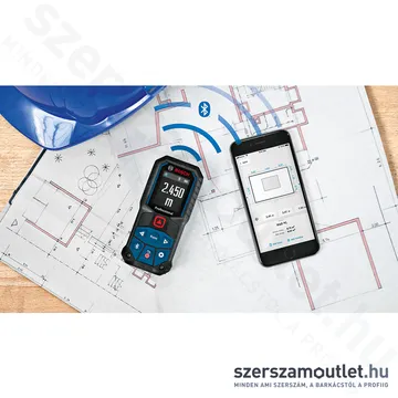BOSCH GLM 50-27 C Lézeres távolságmérő PIROS 50m (0601072T00)