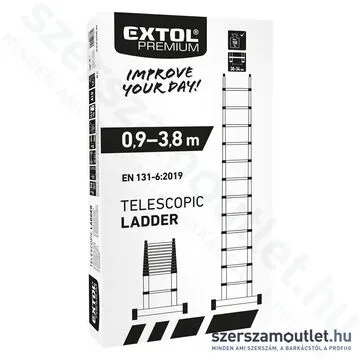 EXTOL Teleszkópos létra 3,8/0,96m