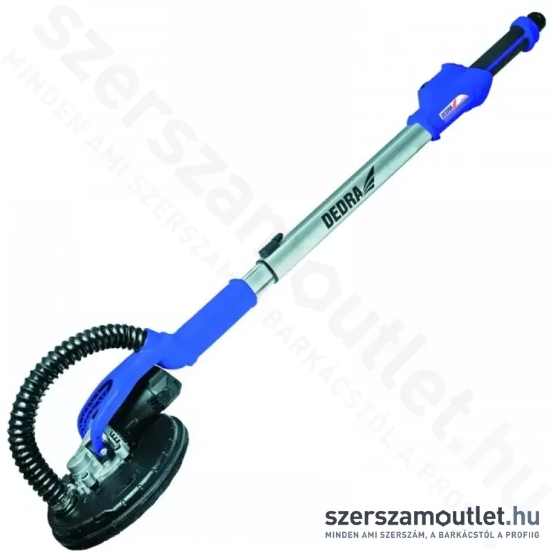 DEDRA Teleszkópos falcsiszoló LED lámpával 225mm 710W