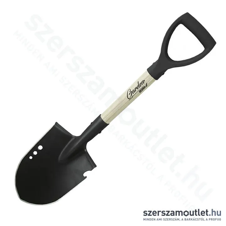 DEDRA Mini ásó - fa nyél 68cm