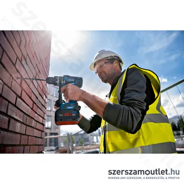 BOSCH GSB 18V-150 C Akkus ütvefúró-csavarozó szénkefementes (18V) (Akku és töltő nélkül!)