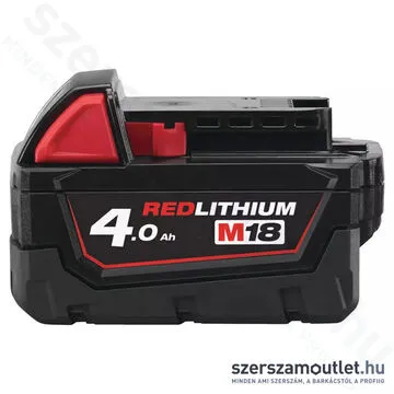 MILWAUKEE M18 B4 Akkumulátor 4,0Ah/18V Li-ion