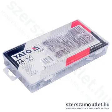 YATO Rugó készlet, horganyzott acél 200 részes (YT-06875)