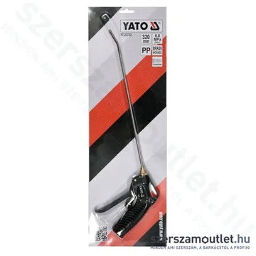 YATO Lefúvató pisztoly 320mm, 8bar (1/4
