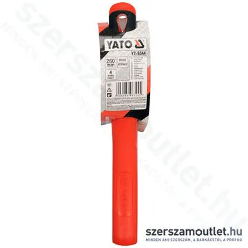 YATO Drótkefe 4 soros, réz sörtével 260mm (YT-6344)