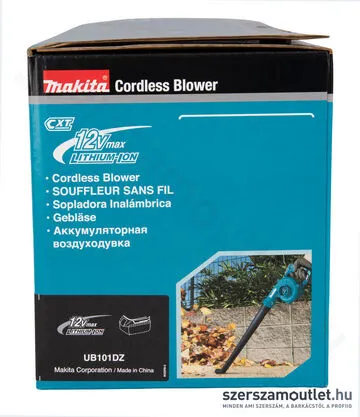 MAKITA UB101DZ Akkus légseprű (12V) (Akku és töltő nélkül!)