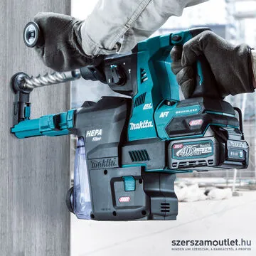 MAKITA HR001GZ Akkus szénkefementes fúró-vésőkalapács SDS-Plus (40V) (Akku és töltő nélkül!)