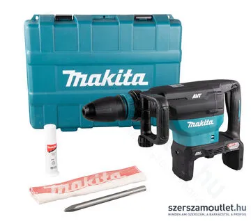 MAKITA HM002GZ03 Akkus szénkefementes Vésőkalapács SDS-Max (40V) (Akku és töltő nélkül!)