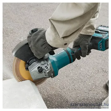 MAKITA GA038GZ Akkus szénkefementes sarokcsiszoló (40V/230mm) (Akku és töltő nélkül!)