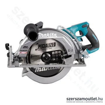 MAKITA RS002GZ Akkus szénkefementes körfűrész (40V/260mm) (Akku és töltő nélkül!)