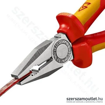 KNIPEX SZIGETELT Kombinált fogó 200mm (03 06 200)