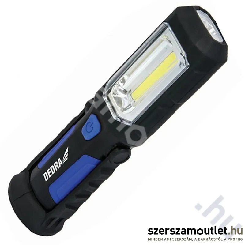 DEDRA COB LED Akkus Szerelőlámpa 250lm