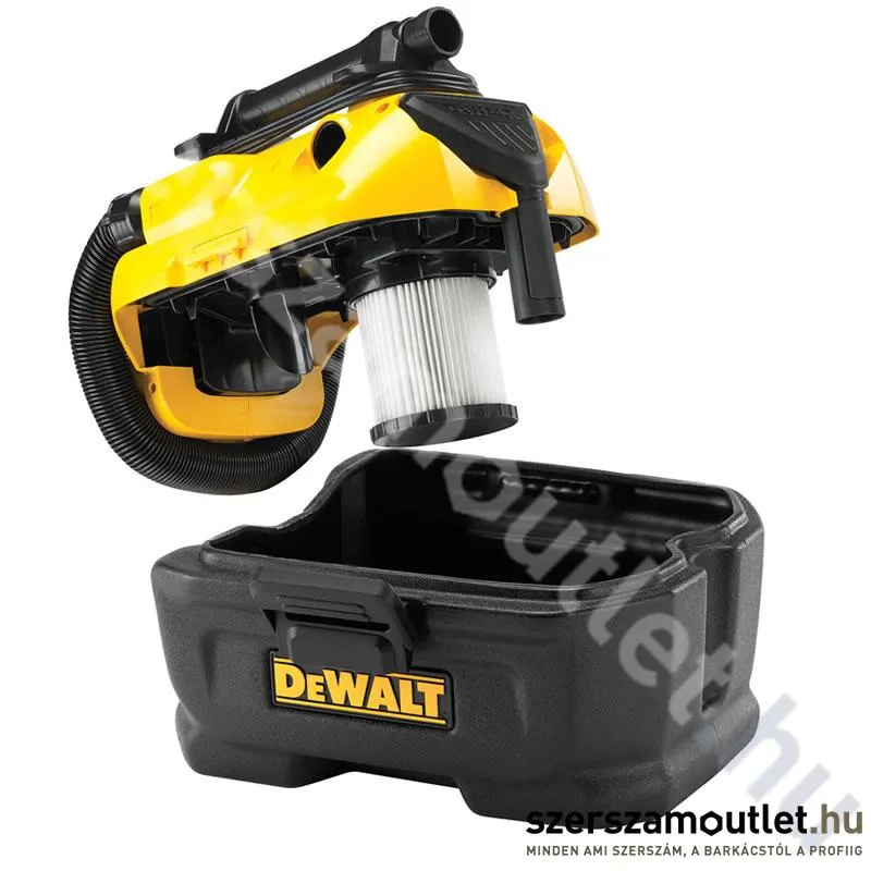 DEWALT DCV584L HIBRID Akkus és hálózati száraz-nedves porszívó (18V) (Akku és töltő nélkül)