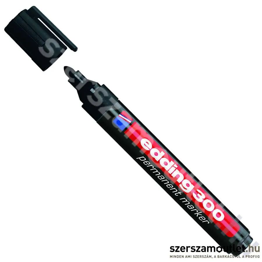 EDDING 300 permanent marker fekete D10