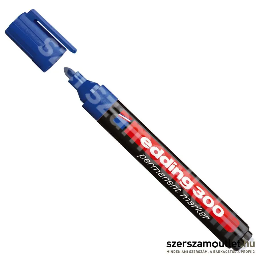 EDDING 300 permanent marker kék D10