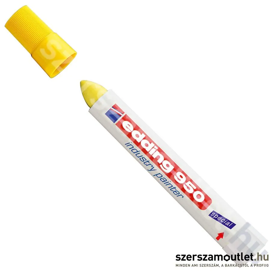 EDDING 950 permanent jelölő marker sárga D10