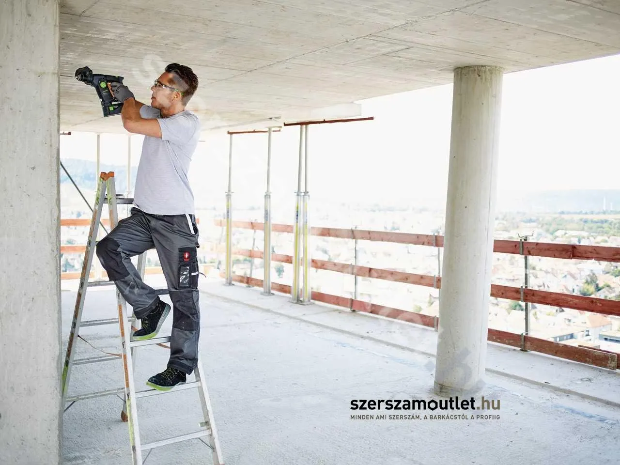 FESTOOL BHC 18 Li-Basic akkus fúrókalapács (18V) (Akku és töltő nélkül!)