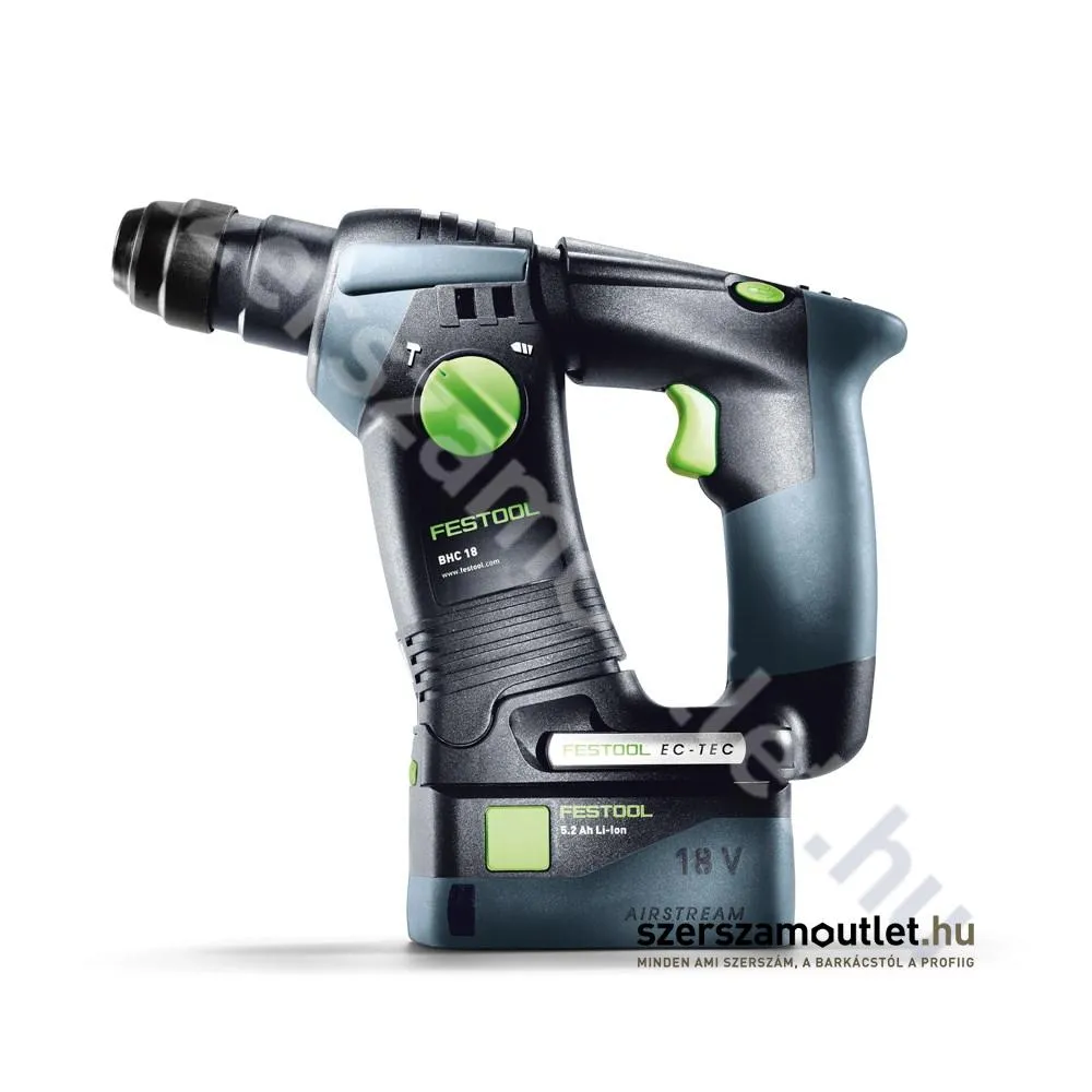 FESTOOL BHC 18 Li-Basic akkus fúrókalapács (18V) (Akku és töltő nélkül!)