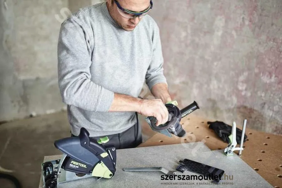 FESTOOL DSC-AG 125 Plus-FS gyémántvágó, horonymaró, 1 tárcsás (1400W/125mm)