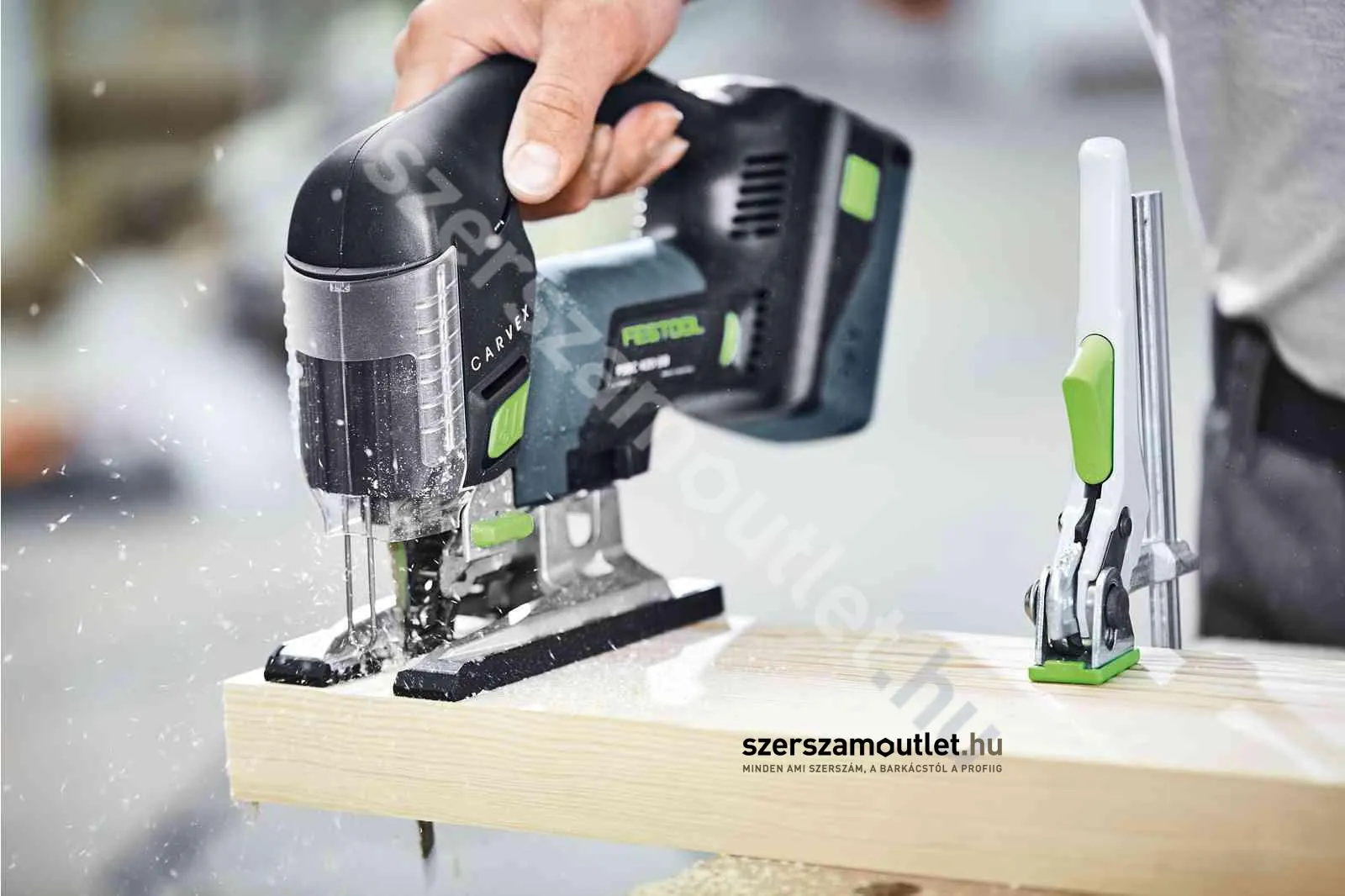 FESTOOL PSBC 420 EB Li-Basic Carvex akkus szúrófűrész (18V) (Akku és töltő nélkül!)