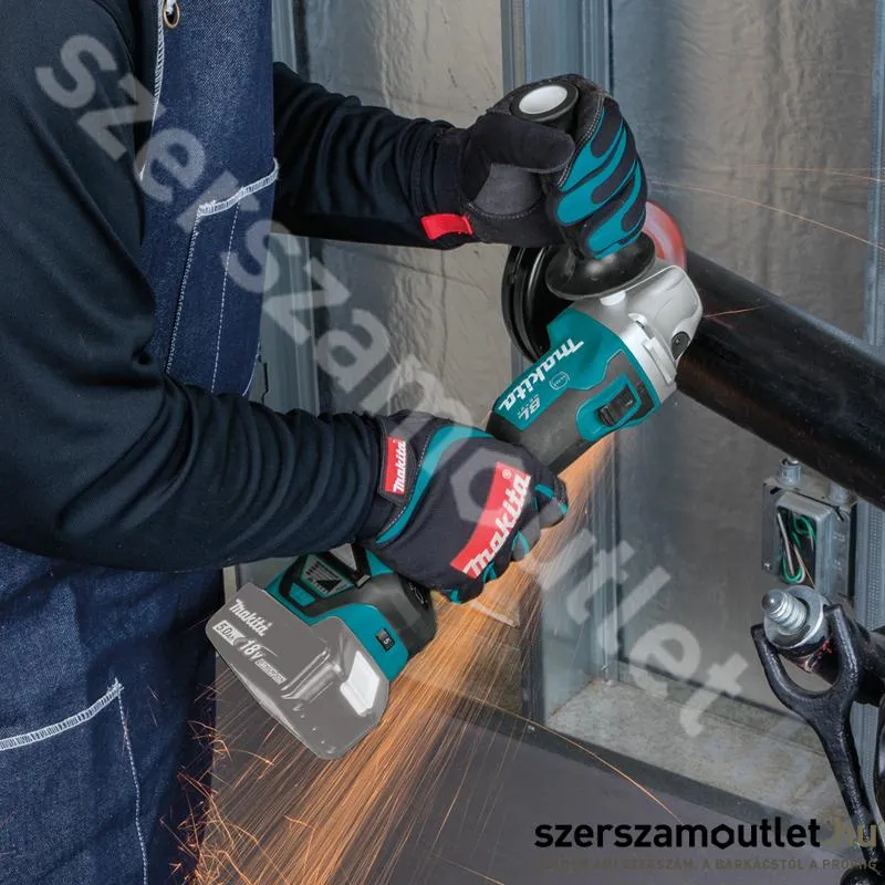 MAKITA DGA511Z Akkus szénkefementes fordulatszabályzós sarokcsiszoló 125mm (Akku és töltő nélkül)