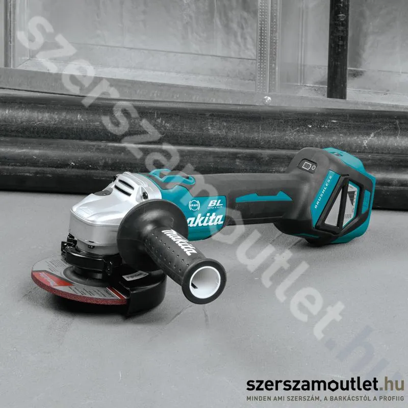 MAKITA DGA511Z Akkus szénkefementes fordulatszabályzós sarokcsiszoló 125mm (Akku és töltő nélkül)