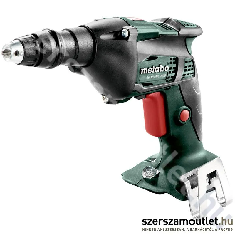 METABO SE 18 LTX 2500 Akkus gipszkarton csavarbehajtó (Akku és töltő nélkül!)