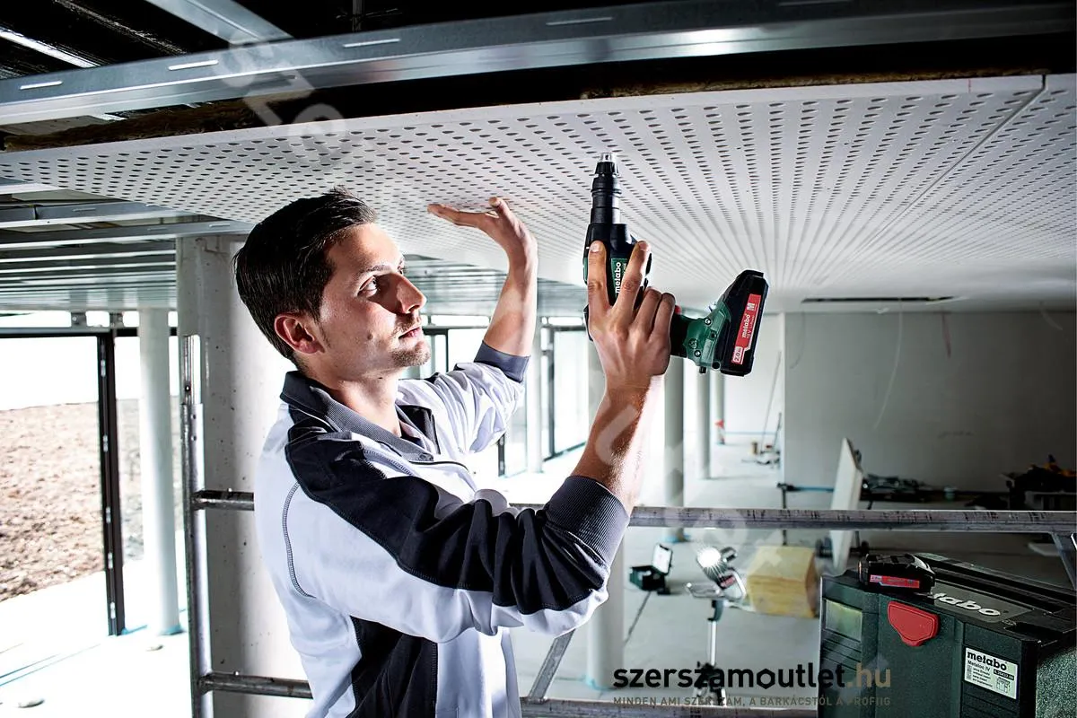 METABO SE 18 LTX 2500 Akkus gipszkarton csavarbehajtó MetaLoc kofferben (Akku és töltő nélkül!)