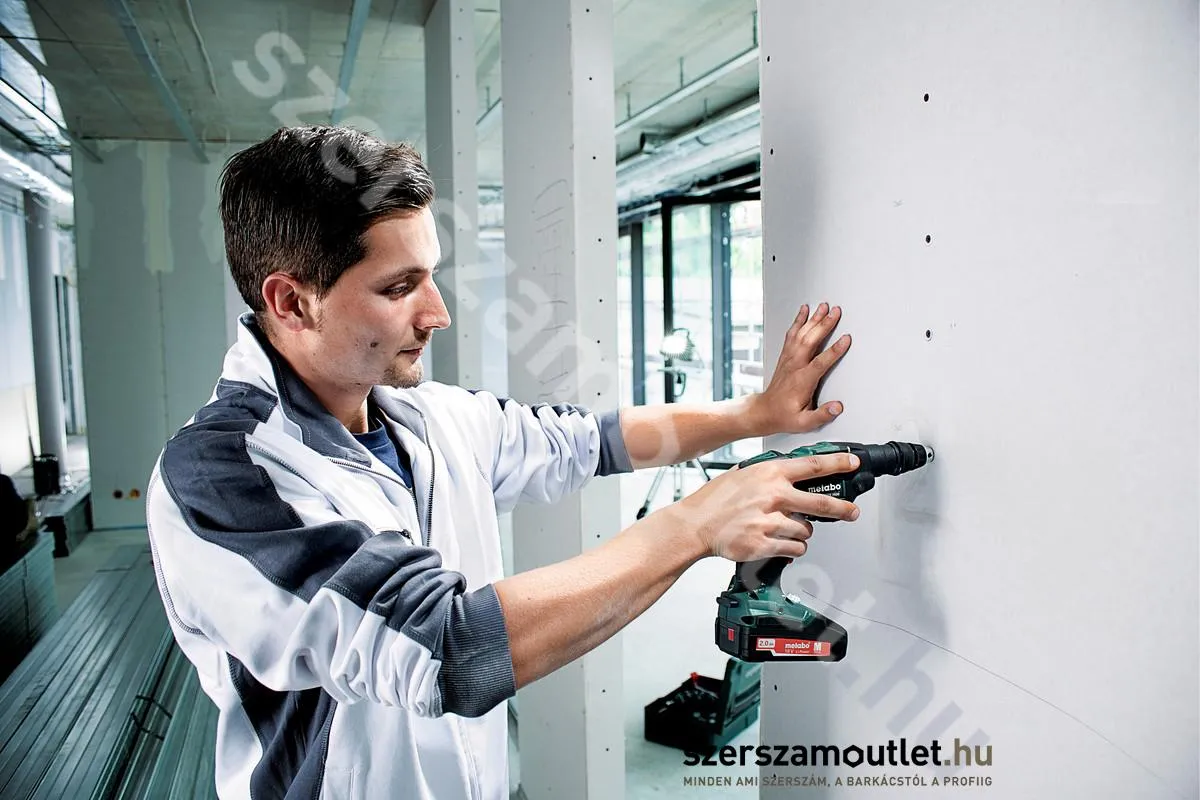 METABO SE 18 LTX 2500 Akkus gipszkarton csavarbehajtó MetaLoc kofferben (Akku és töltő nélkül!)