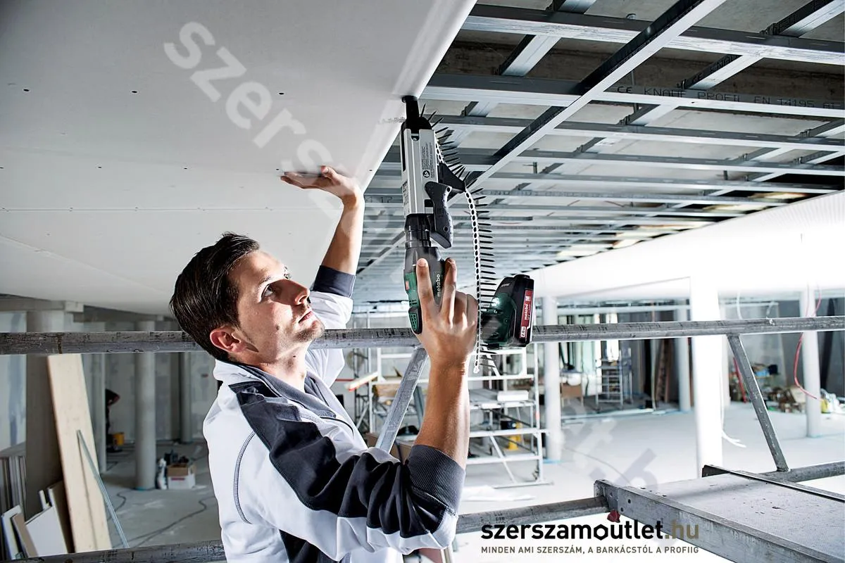 METABO SE 18 LTX 2500 Akkus gipszkarton csavarbehajtó MetaLoc kofferben (Akku és töltő nélkül!)