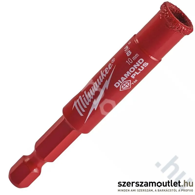 MILWAUKEE DIAMOND MAX Száraz/nedves gyémántfúrószár 10mm (4932498344)