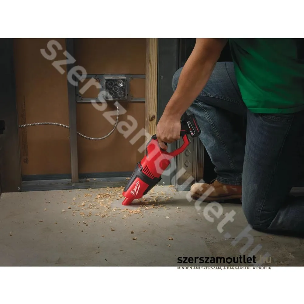 MILWAUKEE M12 HV-0 Akkus porszívó (12V) (Akku és töltő nélkül!)
