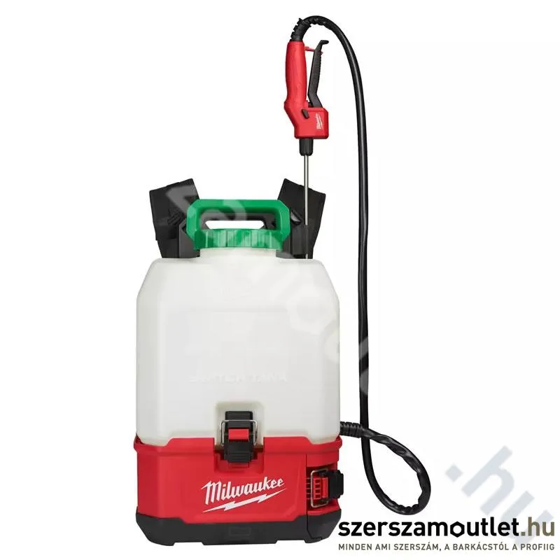 MILWAUKEE M18 BPFP-CST SWITCH TANK Vegyszer permetező tartály, 15 liter