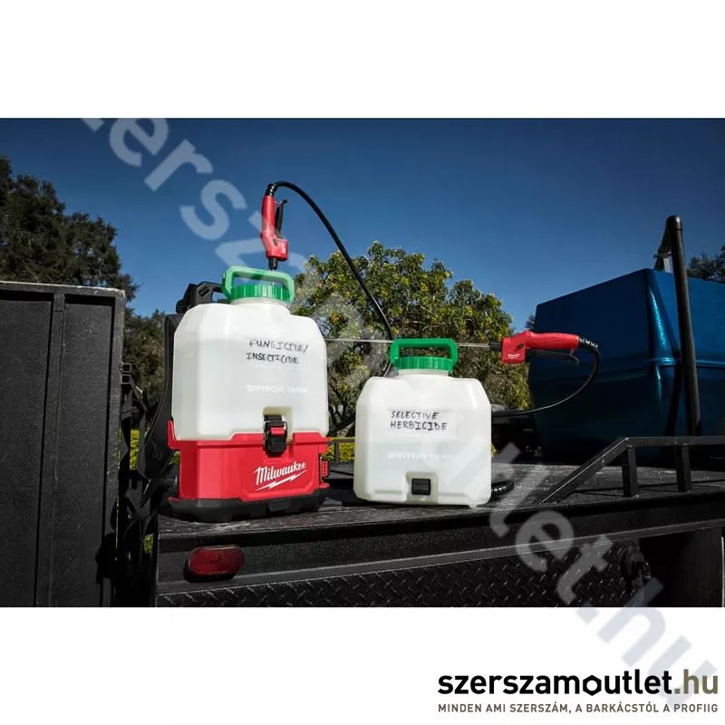 MILWAUKEE M18 BPFP-CST SWITCH TANK Vegyszer permetező tartály, 15 liter