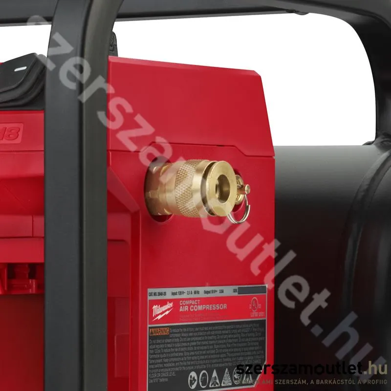 MILWAUKEE M18 FAC-0 Akkus légkompresszor (18V/7,6l) (Akku és töltő nélkül!) (4933472166)