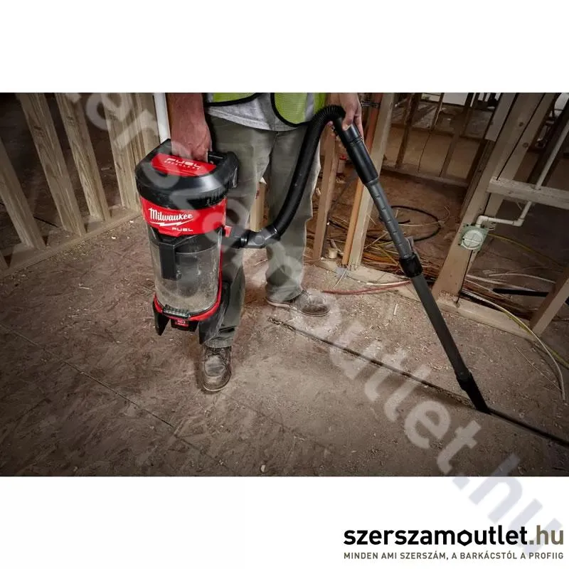 MILWAUKEE M18 FBPV-0 Akkus háti porszívó (18V) (Akku és töltő nélkül!) (4933464483)