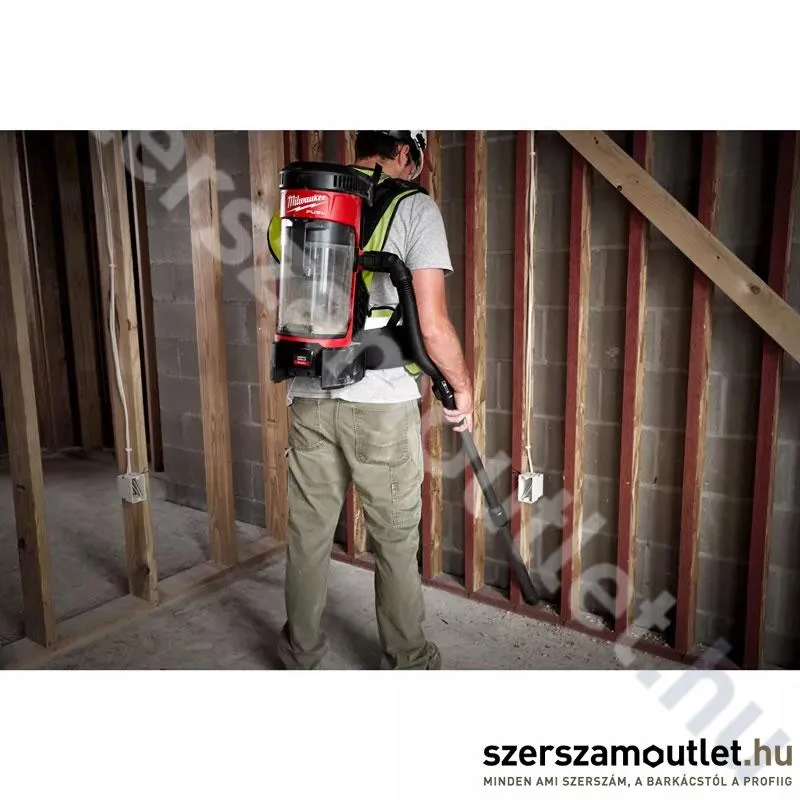 MILWAUKEE M18 FBPV-0 Akkus háti porszívó (18V) (Akku és töltő nélkül!) (4933464483)